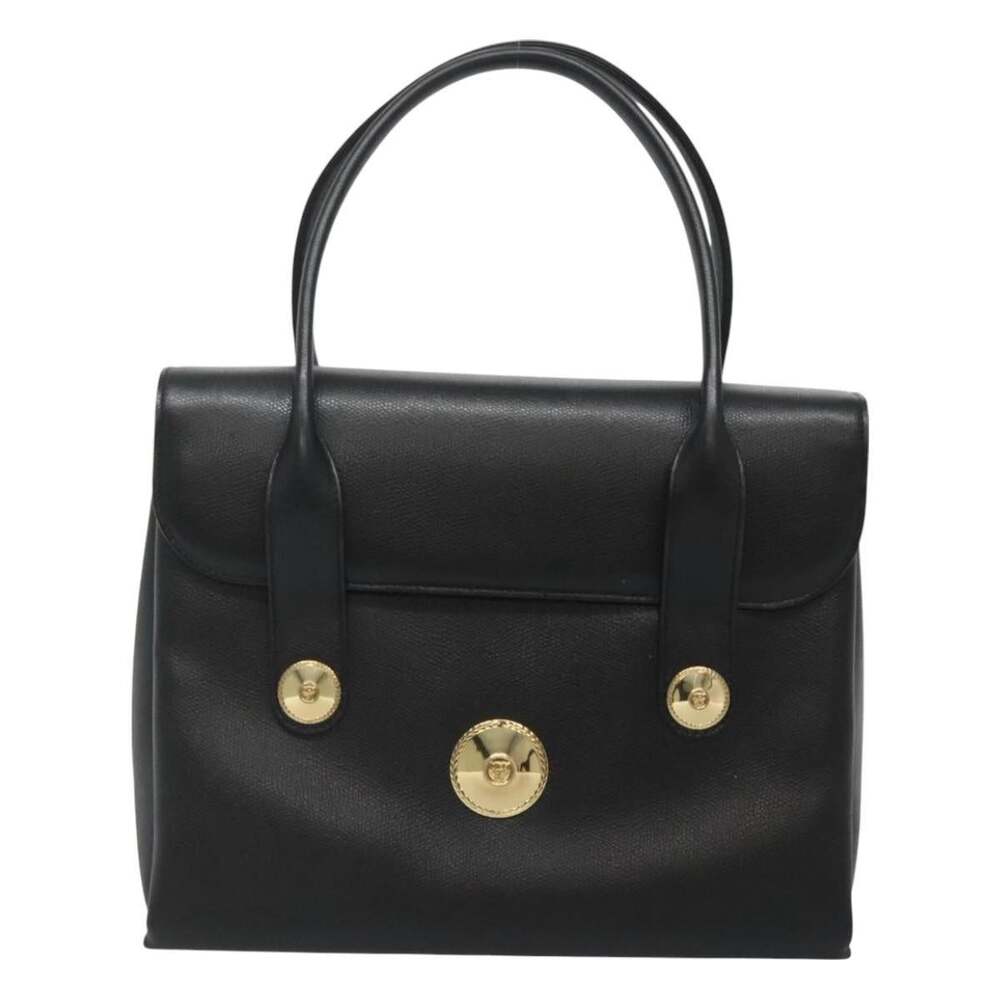 MCM Leather Handbag Black
